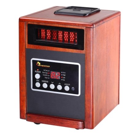 DEFENSEGUARD DR Infrared Heater 1500W Elite Series Infrared Heater with Humidifier and Oscillation Fan DE2566578